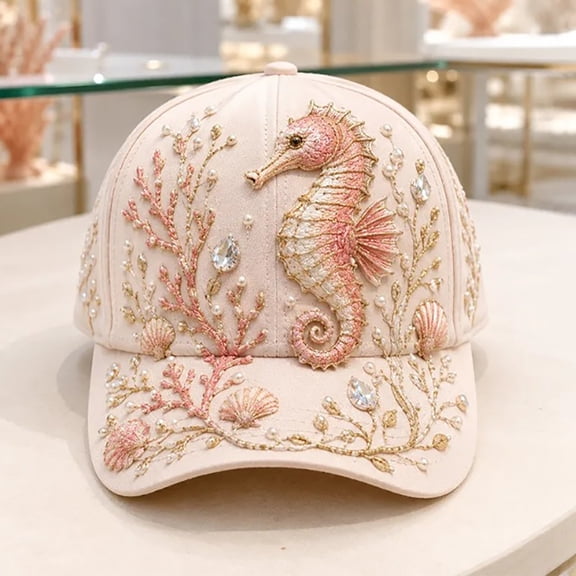 Hot Sales CNJKEHIUV Under $5 Women Animal Print Baseball Cap Adjustable Strap Casual Outdoor Lightweight Dad Hat Pink One Size