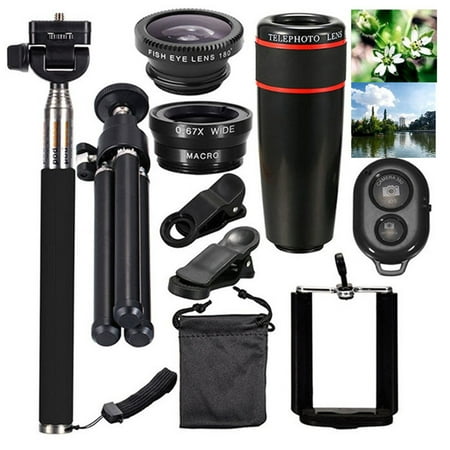 All Accessories Phone Camera Lens Top Travel Kit For iPhone X Samsung S9