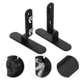 thumbnail image 1 of PAMINGONO Black Metal Pegboard Display Rack for Storage Use Easy Installation and Adjustable Design 2pcs, 1 of 8