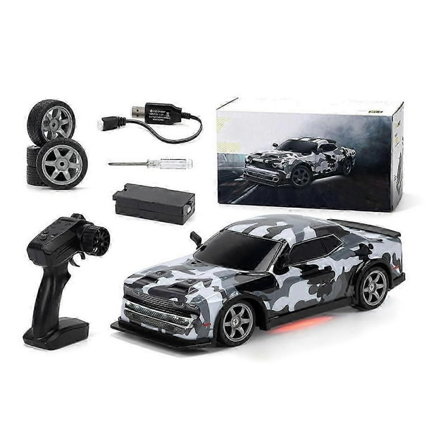 1:16 RC Drift Car, 25KM/H 4WD High Speed RC Cars for Kids, with LED Lights, Extra Tires, Drift RC Cars for Adult_s