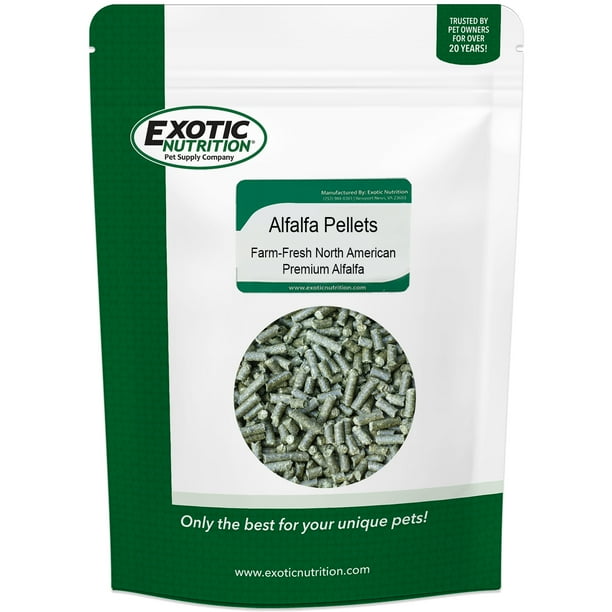 Exotic Nutrition Alfalfa Pellets 2 lb.