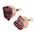 thumbnail image 2 of 2x De Flores De Rosas Secas De Resina Hallazgo De Fabricación De Joyas De Bricolaje hoja Macarena Encantos de flores secas de resina, 2 of 7