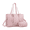 Pink, variant on 17 Inch Leather Laptop Tote Bag for Women - Business Travel Briefcase & Casual Handheld Clutch, Work Computer Shoulder Satchel