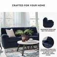 thumbnail image 5 of Ashley Furniture SimpleJoy Polyester Upholstered Sofa in Navy, 5 of 12