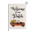 thumbnail image 1 of Koszal Fall Welcome Flag Vertical Double Sided Printed Fabric Rustic Garden Thanksgiving Flag for Home, 1 of 1