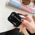 thumbnail image 4 of Bontoujour Funda Compatible Con Airpods Pro Creative Classical Black Vintage Beeper Pager Shape Funda De Silicona Tpu Funda Protectora Para Airpods Pro + Gancho, 4 of 5