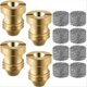 thumbnail image 1 of 4 Pieces 1.1 mm Foam Cannon Orifice Nozzle and 8 Pieces Foam Maker, 1 of 5