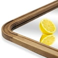 thumbnail image 7 of WallBeyond Wood Frame Rectangle Wall Mirror for Bathroom or Room Decor, 24" × 36", Natural Wood, 7 of 7