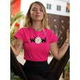 thumbnail image 2 of Wow Daisy Banner. T-Shirt Women -Image by Shutterstock, Female 4X-Large, 2 of 4