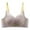 Khaki, variant on Bigersell Full-Coverage Wireless Bras for Women Lace V-Neck Push-up Bra No Underwire Hook and Eye Closure Smoothing Comfort Soft Padded Bra Everyday Wire-Free Bras Blue L