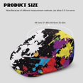 thumbnail image 4 of Chririnla Colorful Paint Splatter Newsboy Hat for Fishing Travel Daily, Polyester Retro Newsboy Forward Cap Lightweight for Men and Women, 4 of 4