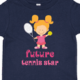 thumbnail image 4 of Inktastic Future Tennis Star Girl Girls Toddler T-Shirt, 4 of 5