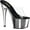 Clear/Silver Chrome, variant on Women's Pleaser Adore 701 Platform Slide Stiletto Sandal