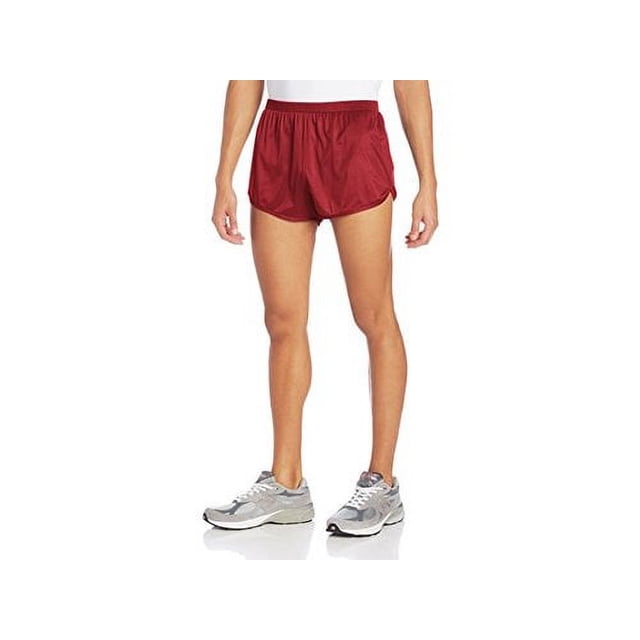 Soffe Men's Ranger Panty Running Short,Garnet,Medium, Garnet, Size Medium