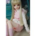 thumbnail image 3 of Conjunto de Sudadera con Capucha de Oreja de Gato Sunnimix 1/4 BJD SD MSD Pink, 3 of 8