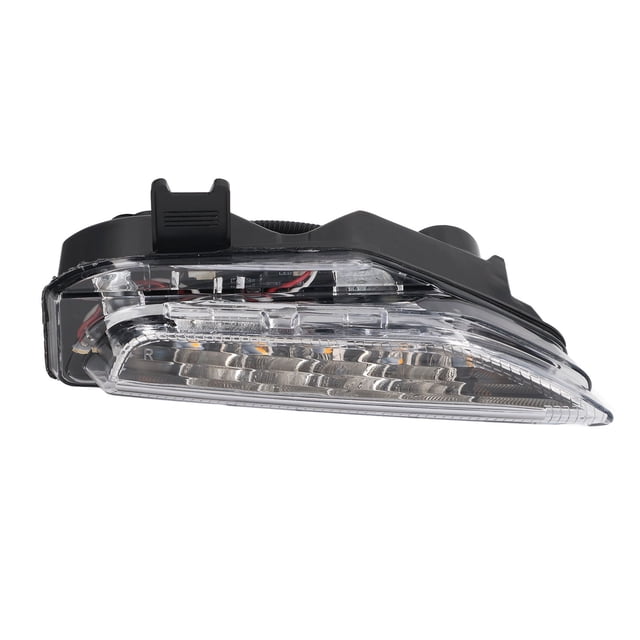 GM Genuine Parts 10351675 Faro Y Bombilla De Luz Diurna, Alto Brillo, Resistente A La Intemperie, Material Duradero, Ajuste Perfecto, Repuesto ParaQ50 Sport 2014-2019, Luz