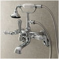thumbnail image 7 of Aqua Vintage AE55T5 Clawfoot Tub Faucet with Hand Shower, Oil Rubbed Bronze, 7 of 7