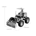 thumbnail image 2 of Fesfesfes Boy Installation Model Engineering Metal Building Set Learning Truck Building Toy DIY Puzzle Education Gift Silver, 2 of 4