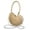 Khaki, variant on Bohemian Style Crocheted Seashell Crossbody Bag, Hand-woven Ocean Shell Handbag with Pearl Chain Shoulder Strap, Suitable for Summer Beach Vacation Handbag (Blue)