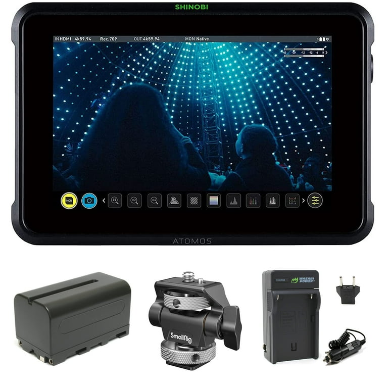 Atomos Shinobi 7-Inch 4K Photo and Video Portable Monitor Atomos Shinobi 7-Inch 4K Photo and Video Portable Monitor