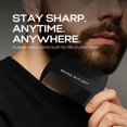 thumbnail image 3 of Cartera metálica con forma de peine para barba y mayordomo «The Original» de acero inoxidable, 3 of 7