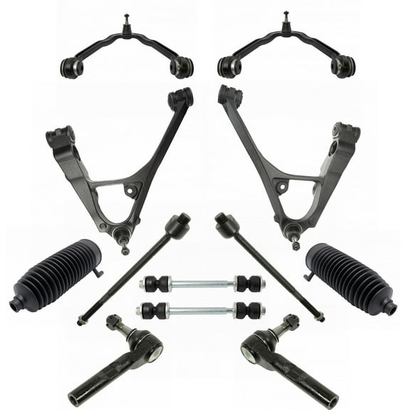 Front Control Arm Ball Joint Sway Link Tie Rod Suspension Kit 12pc for GM Van PSA60119