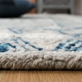 thumbnail image 4 of SAFAVIEH Micro-Loop Chantel Medallion Area Rug, Ivory/Blue, 4' x 6', 4 of 7