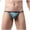 Sky Blue, variant on Men's Underwear Low Waist Underwear Sexy Leopard Print Men's Underwear Yellow 6(L)