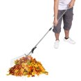 thumbnail image 3 of Garden Rake, Telescopic Rake Adjustable Folding Grass Leaves Rake Garden Clean Tool, 3 of 8