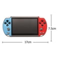 thumbnail image 4 of Consolas De Juegos Consola de mano de doble balancín Reproductor de videojuegos de TV portátil con más de 10000 juegos, 4 of 7