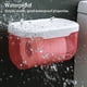 thumbnail image 4 of Bewildely Caja de pañuelos Universal para baño montada en la pared, almacenamiento resistente sin perforaciones, soporte para servilletas de papel Juegos de accesorios de baño Rosado Bewildely HA067212-01, 4 of 6