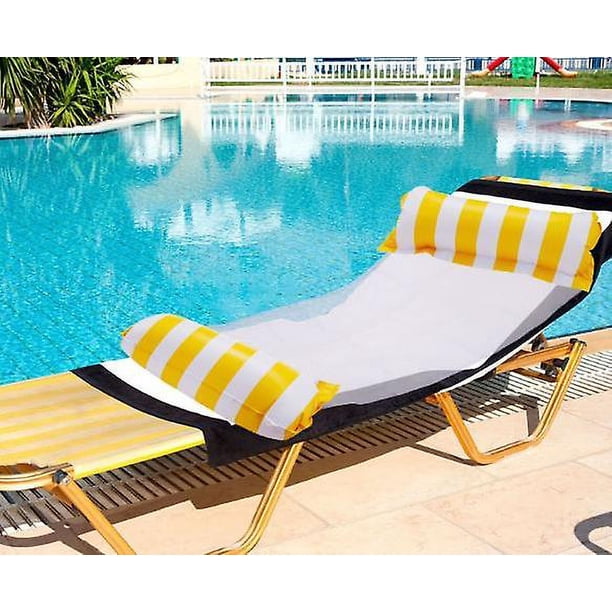 2 Piezas Colchón Hinchable Para Piscina – Hamaca De Agua 4 En 1, Tamaño 127x70 Cm, PVC Resistente, Plegable, Ideal Para Piscina, Playa Y Viajes