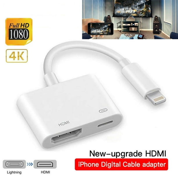 1080P Lightning/Type-c To HDMI Cable , HDMI Adapte for IPhone To