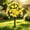 Yellow, variant on Orangide Rhododendron Artificial Tree Outdoor Decoration Faux Flowers for Garden Patio Fashionable Scene Arrangement Spring Summer Decor