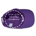 thumbnail image 6 of DALIX Volleyball Mom Premium Cotton Cap Womens Hats for Mom in Purple, 6 of 7