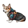 thumbnail image 7 of Honeii Floral Dreamcatcher Elegance Print Small Dog Hoodies Pet Hooded Sweatshirts Fall Winter Puppy Cat Sweaters Warm Clothes for Small Dogs Outfits Costume-Medium, 7 of 7
