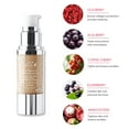 thumbnail image 3 of 100% PURE Healthy Foundation Full Face Coverage Makeup, Liquid Matte Finish with Anti-Aging Benefits - Vegan Gorgeous Fruit Pigmented Golden Peach Color (Medium Tan with Warm Undertone) - 1 Fl Oz, 3 of 8