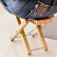 thumbnail image 4 of Foldable Bamboo Guitar Footstool with 4-Level Height Adjustment - Portable Solid Wood Pedal for Acoustic/Classical Guitars, Erhu, Pipa & Traditional Instruments - Lightweight, Sturdy & Easy-Carry, 4 of 5
