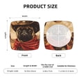 thumbnail image 5 of Rateoe Western French Bulldog Cowboy Pattern Square Couch Cushion Covers, Sofa Furniture Protector Slipcover with Bottom Tie rope, Soft Non-Slip Non-Wrinkle Non-Sticky-Two Pieces, 5 of 7
