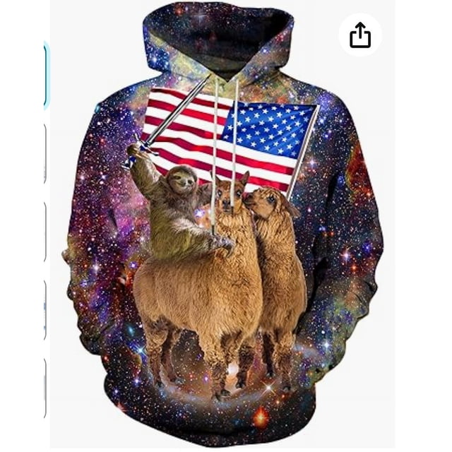 Hommes Femmes Unisexe Chandail à Capuche Imprimé 3d Mode Adulte Cool Animal Chandail