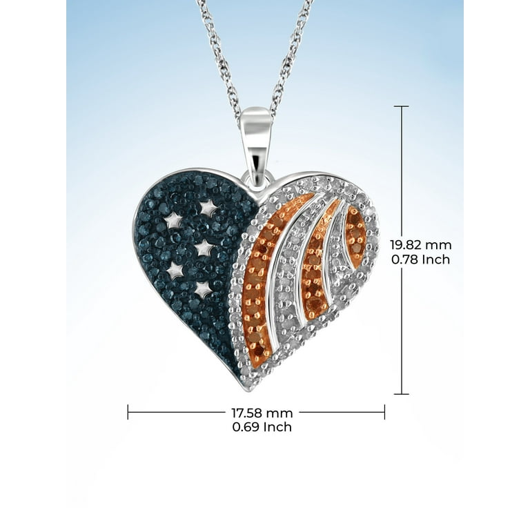 Sterling silver Choc Diamond pendant Sterling silver Choc Diamond pendant