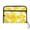 Yellow and White Checkered Squares, variant on Accordion File Organizer with Zip Closure 13 Pockets Expanding File Folder Letter A4 Paper Document Organizer for Home Office Pastel Blue Shape Pattern