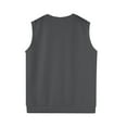 thumbnail image 4 of Razzly Men's Tank Tops Sweater Vest Sleeveless Knitted V Neck Casual Spring Style Plain Design for Men(Silver,M), 4 of 6
