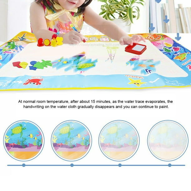 Tapis de dessin à l'eau - Dessin et peinture pour enfants – L'Enfant
