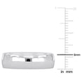 thumbnail image 4 of Ladies 6mm Polished Finish Wedding Band in 14k White Gold, 4 of 6
