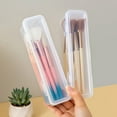 thumbnail image 3 of QTOCIO Organization And Storage, Extra Large Capacity Plastic Pencil Box Stackable Translucent Clear Pencil Box Office Supplies Storage Organizer Box, 3 of 5