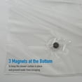 thumbnail image 4 of Bath Bliss 2 Pack Heavy Weight PVC Shower Liner in Super Clear, 4 of 7