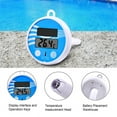 thumbnail image 4 of Easy Read Solar Digital Pool and Pond Thermometers, Plastic White, 5.91" x 3.54" x 3.15", 4 of 8