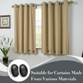 thumbnail image 5 of 10 piezas de pesas magnéticas para cortinas, pesas magnéticas fuertes para cortinas de ducha, pesas resistentes para cortinas, parte inferior sin costura, 5 of 5