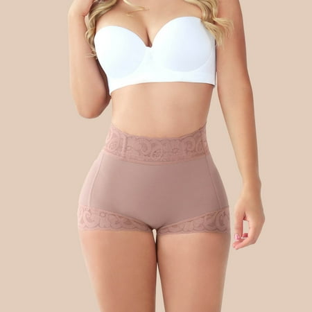 IDALL Shapewear Tummy Control Womens Panties No Show Underwear for Women Classic Lace Butt Lifter Panty Smoothing Brief Daily Wear Women s Panties Women s Underwear Purple 3XL